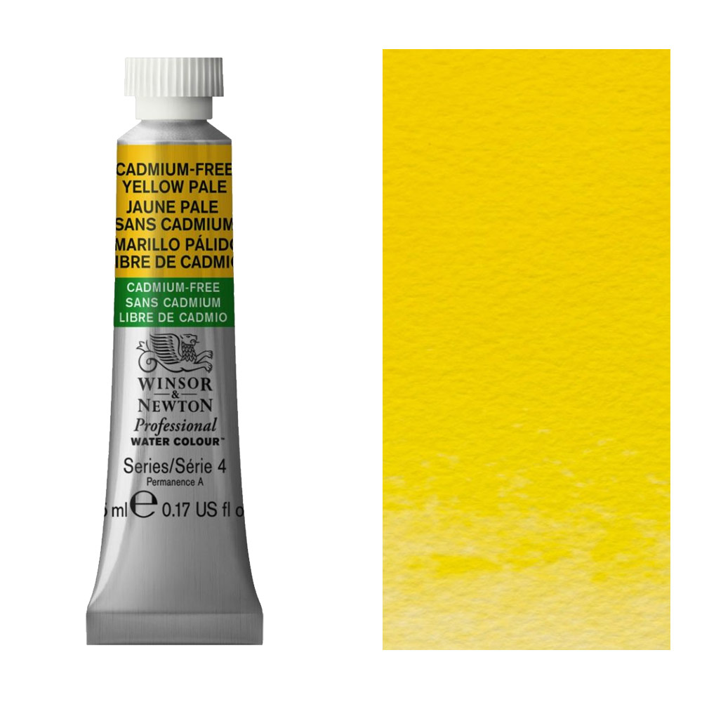 Winsor & Newton Professional Watercolour 5ml Cadmium-Free Yellow Pale
