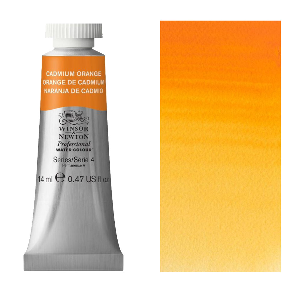 Winsor & Newton Professional Watercolour 14ml Cadmium Orange