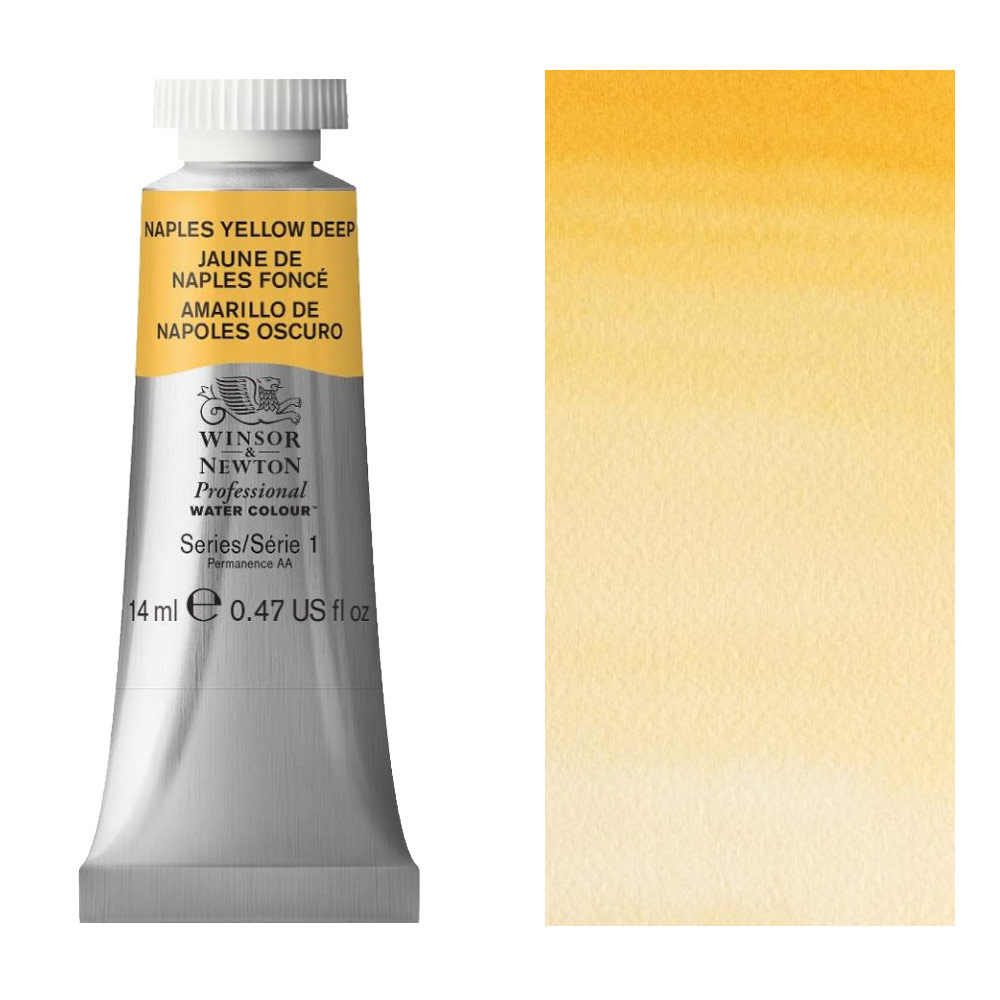 Winsor & Newton Professional Watercolour 14ml Naples Yellow Deep