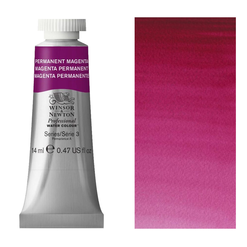 Winsor & Newton Professional Watercolour 14ml Permanent Magenta