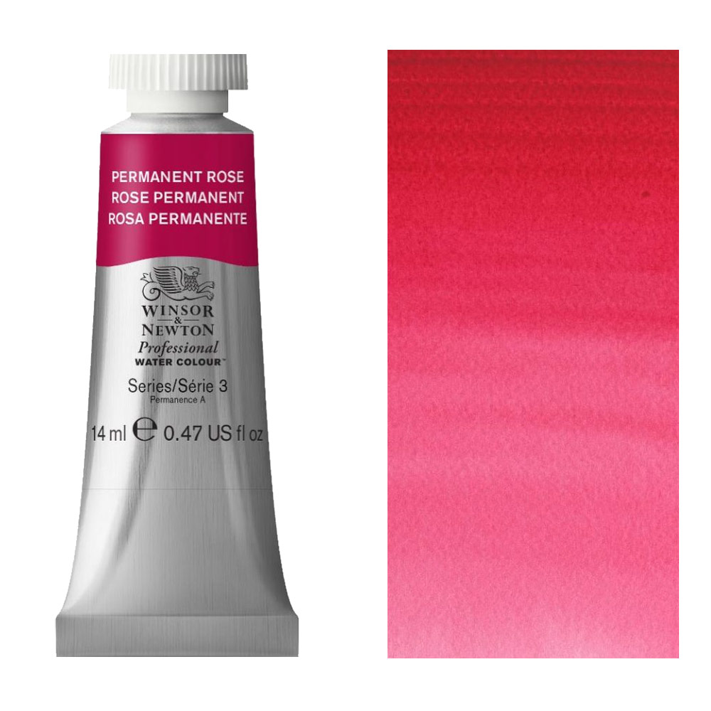 Winsor & newton Professional Watercolour 14ml Permanent Rose