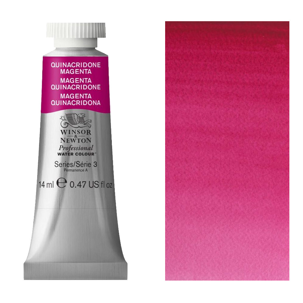 Winsor & Newton Professional Watercolour 14ml Quinacridone Magenta