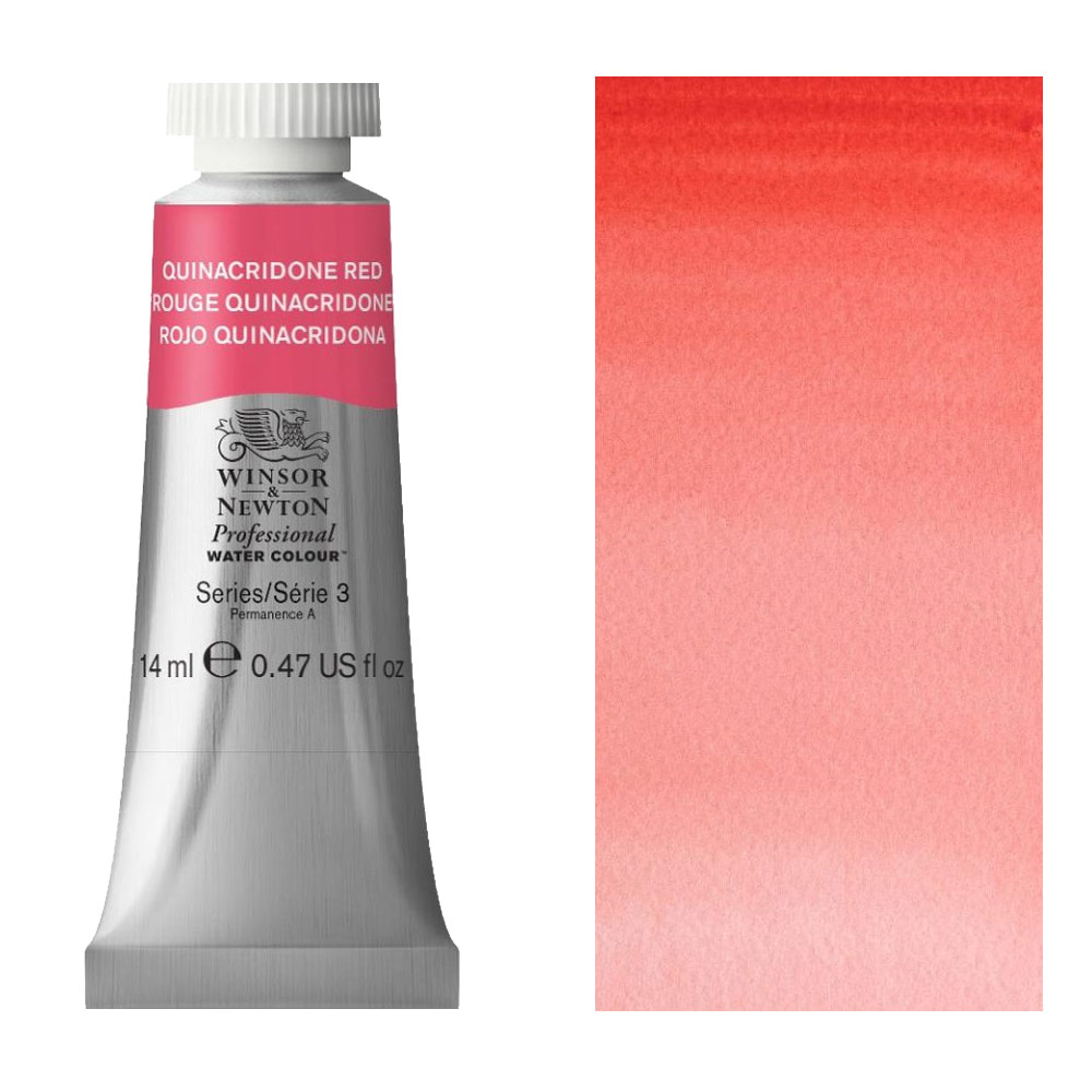 Winsor & Newton Professional Watercolour 14ml Quinacridone Red