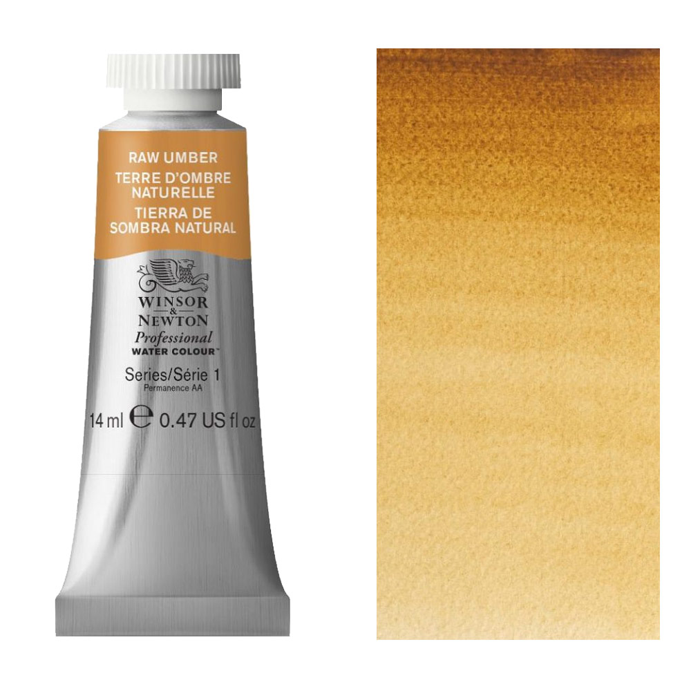 Winsor & Newton Professional Watercolour 14ml Raw Umber