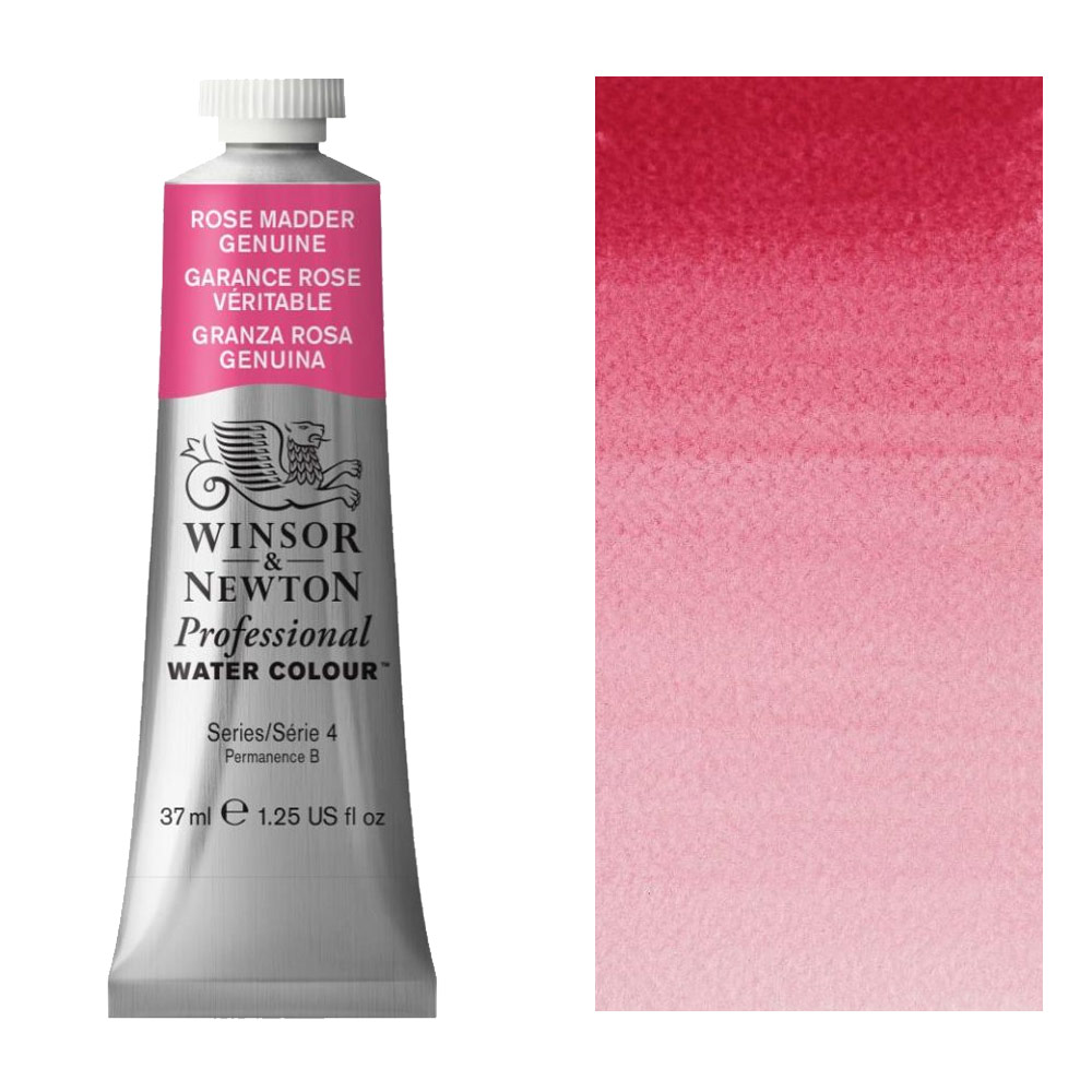 Winsor & Newton Professional Watercolour 37ml Rose Madder Genuine