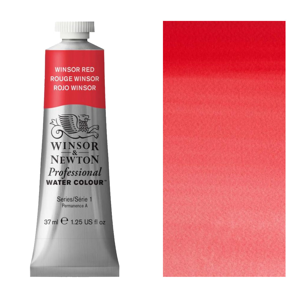 Winsor & Newton Professional Watercolour 37ml Winsor Red
