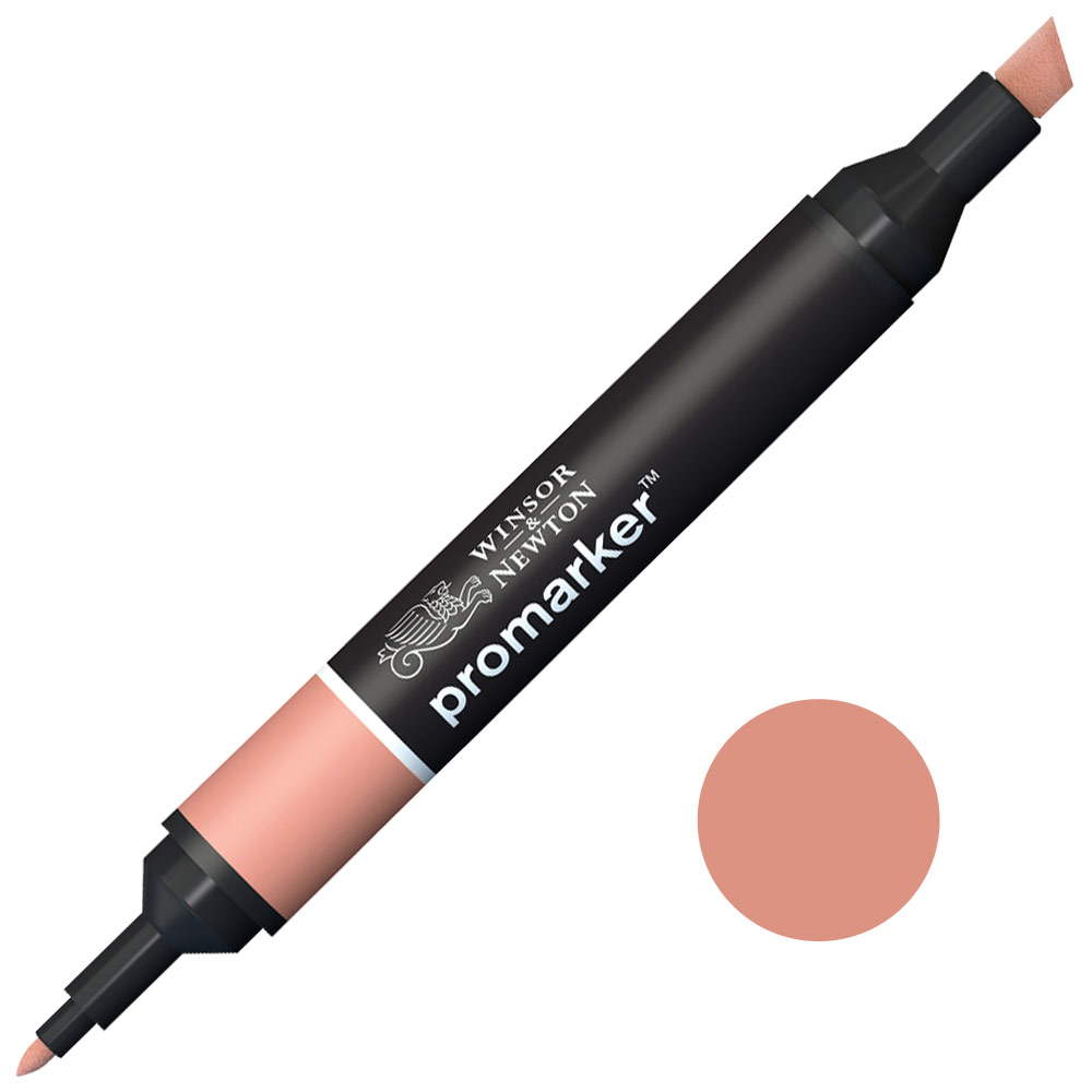 Winsor & Newton Promarker Twin Tip Alcohol Marker Coral