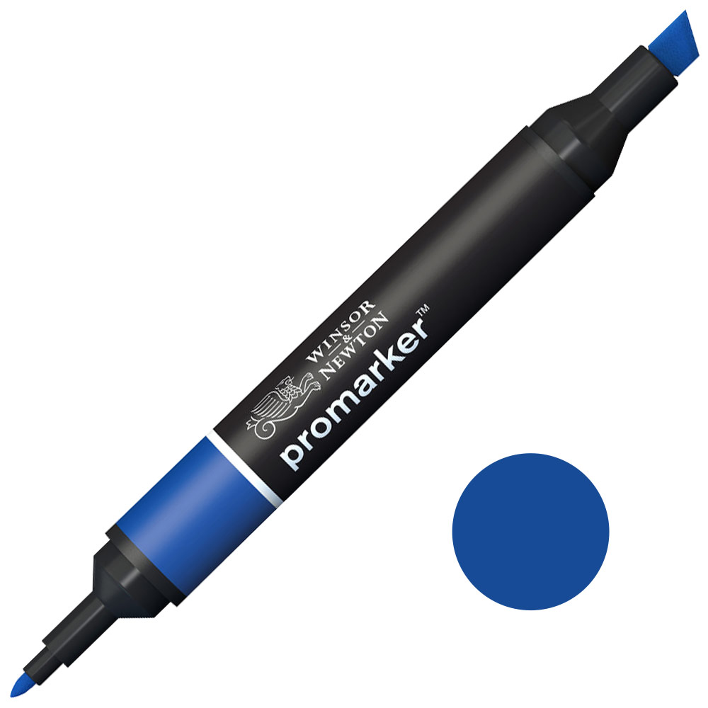 Winsor & Newton Promarker Twin Tip Alcohol Marker Royal Blue