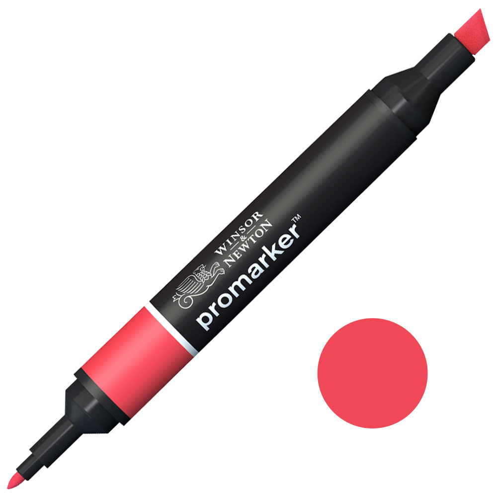 Winsor & Newton Promarker Twin Tip Alcohol Marker Lipstick Red