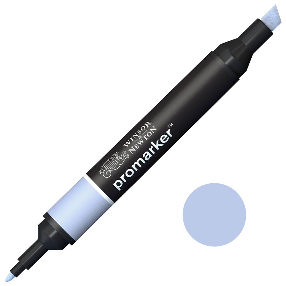 Winsor & Newton Promarker Twin Tip Alcohol Marker Blue Pearl