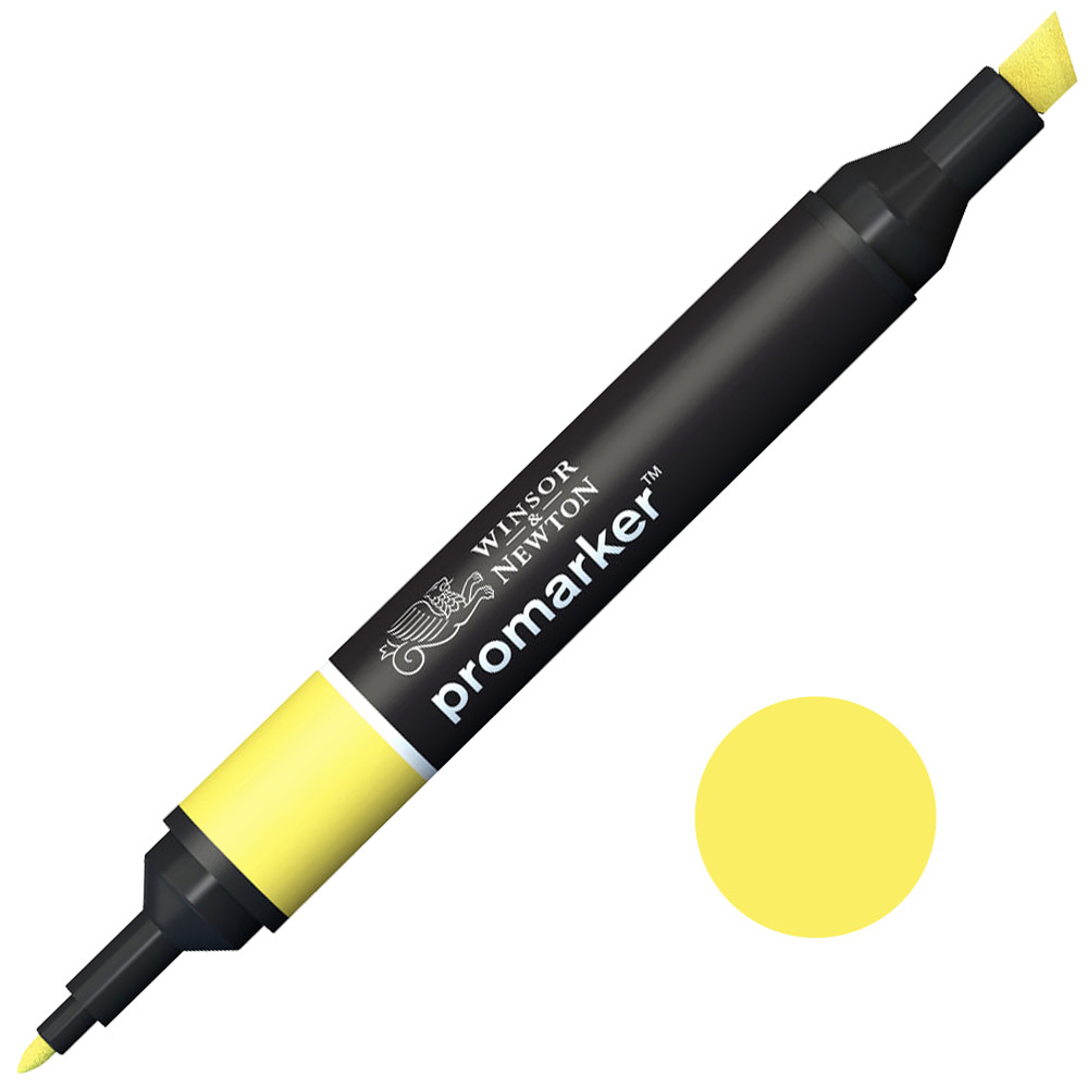 Winsor & Newton Promarker Twin Tip Alcohol Marker Tulip Yellow