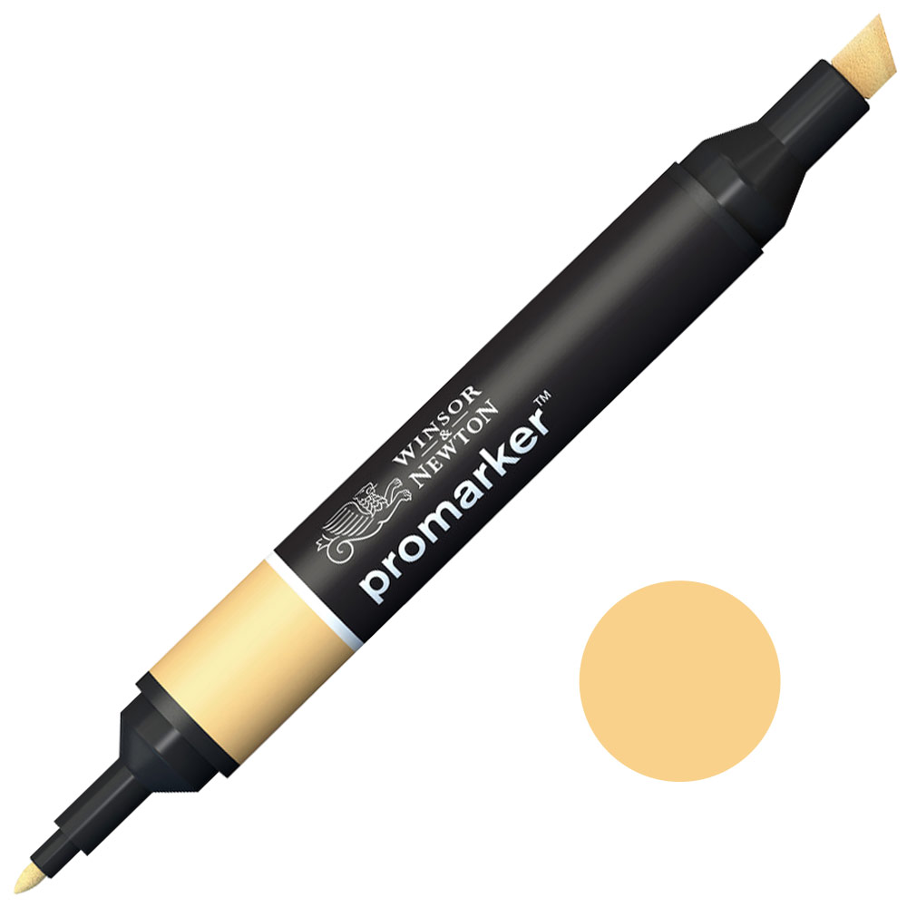 Winsor & Newton Promarker Twin Tip Alcohol Marker Pastel Yellow