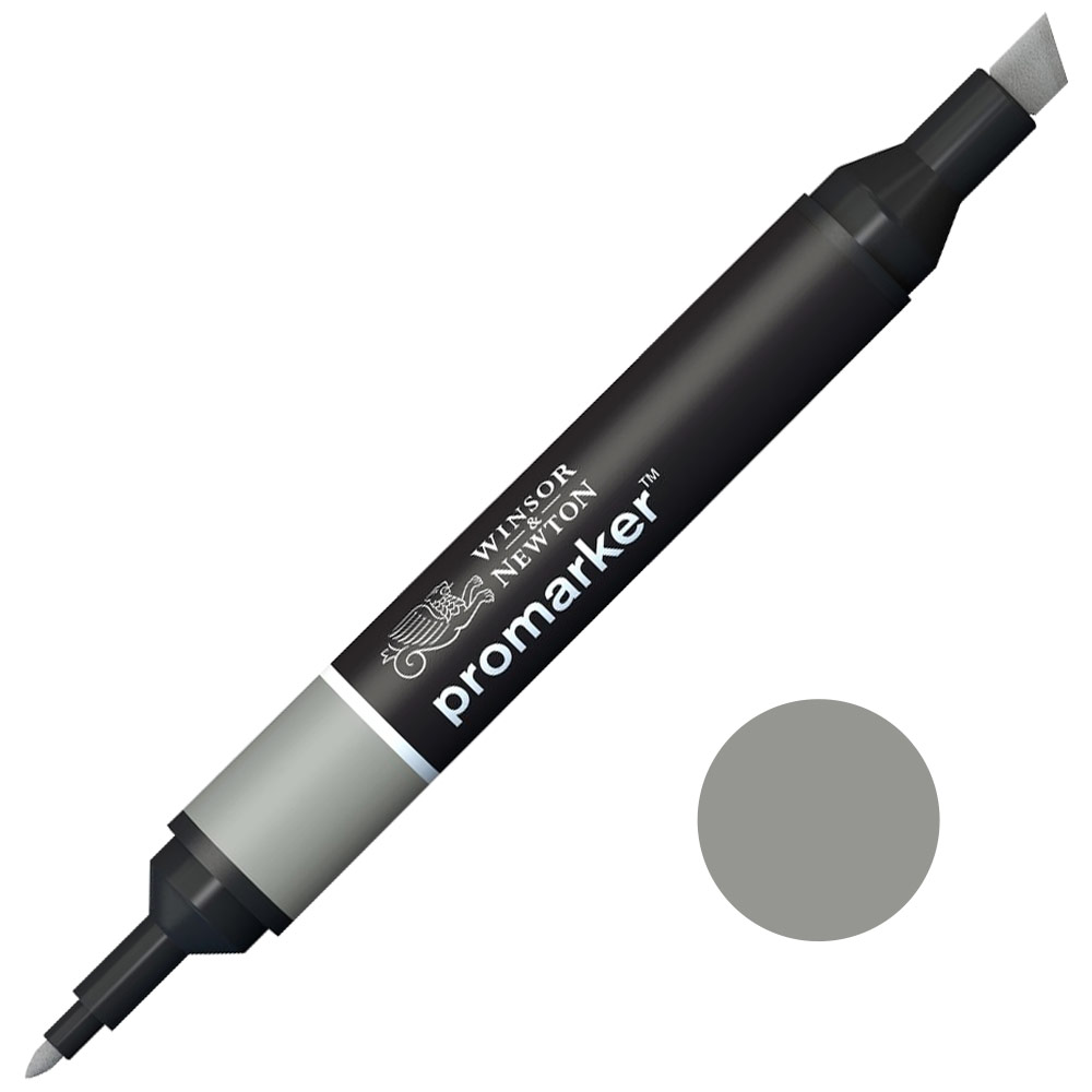 Winsor & Newton Promarker Twin Tip Alcohol Marker Ice Grey 4