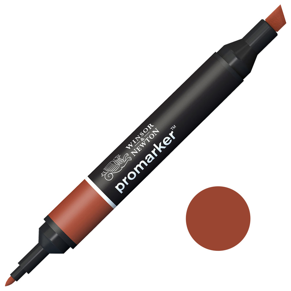 Winsor & Newton Promarker Twin Tip Alcohol Marker Chestnut