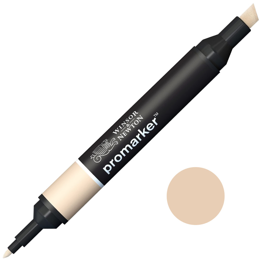 Winsor & Newton Promarker Twin Tip Alcohol Marker Pale Cream