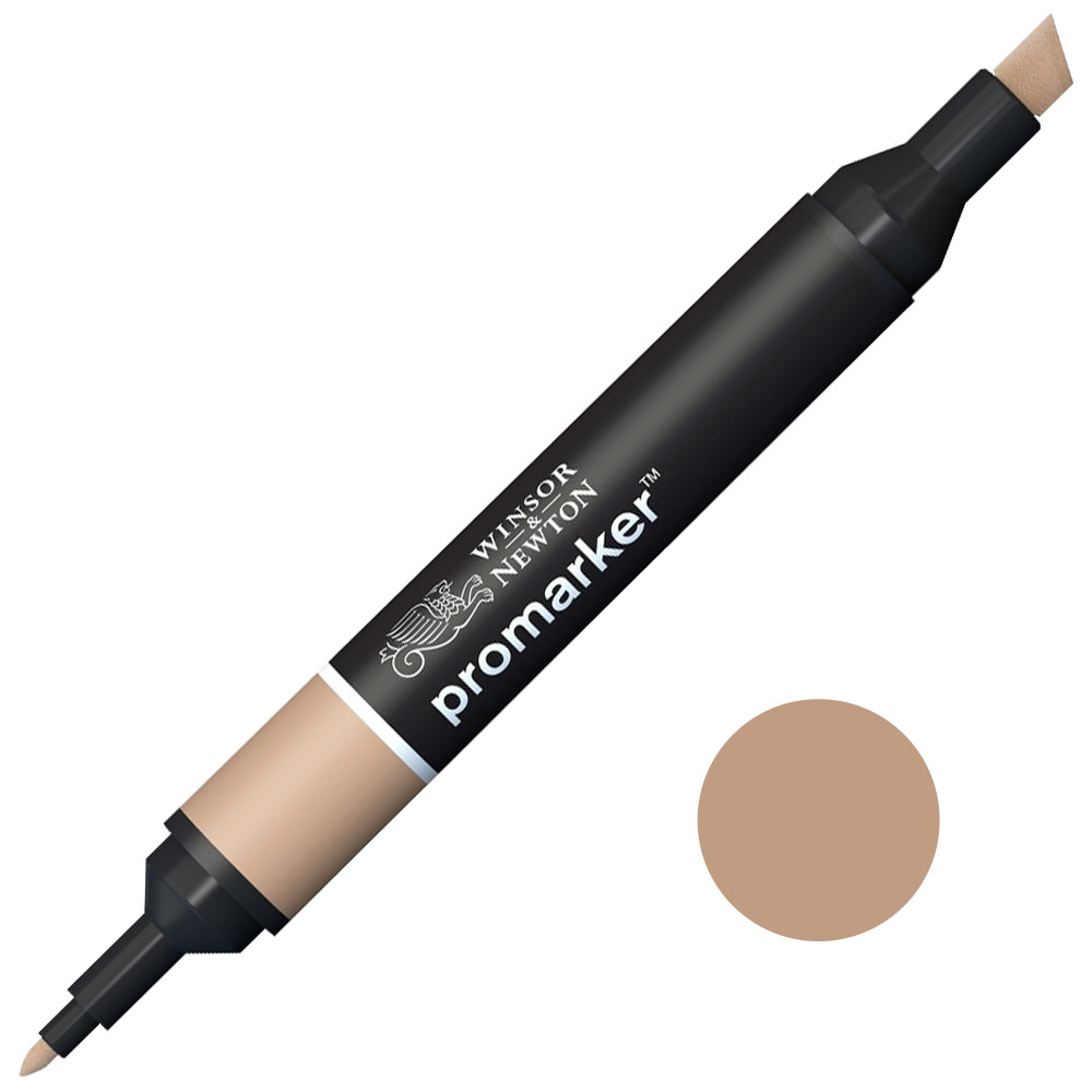 Winsor & Newton Promarker Twin Tip Alcohol Marker Light Pecan