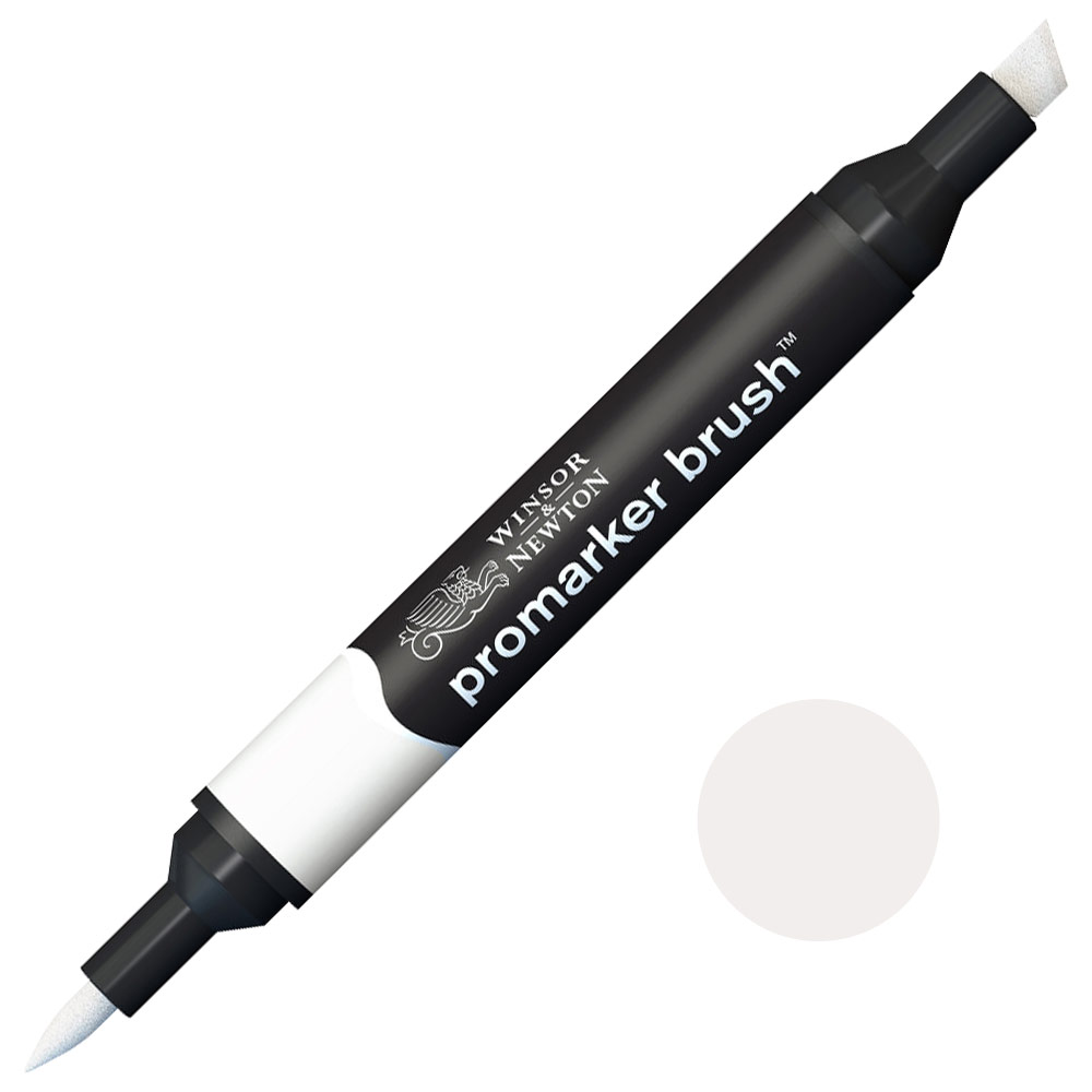 Winsor & Newton Promarker Brush Twin Tip Alcohol Marker Cool Grey 1