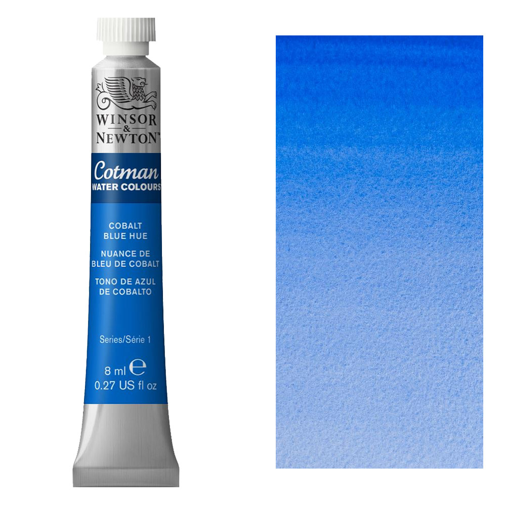 Winsor & Newton Cotman Watercolour 8ml Cobalt Blue Hue