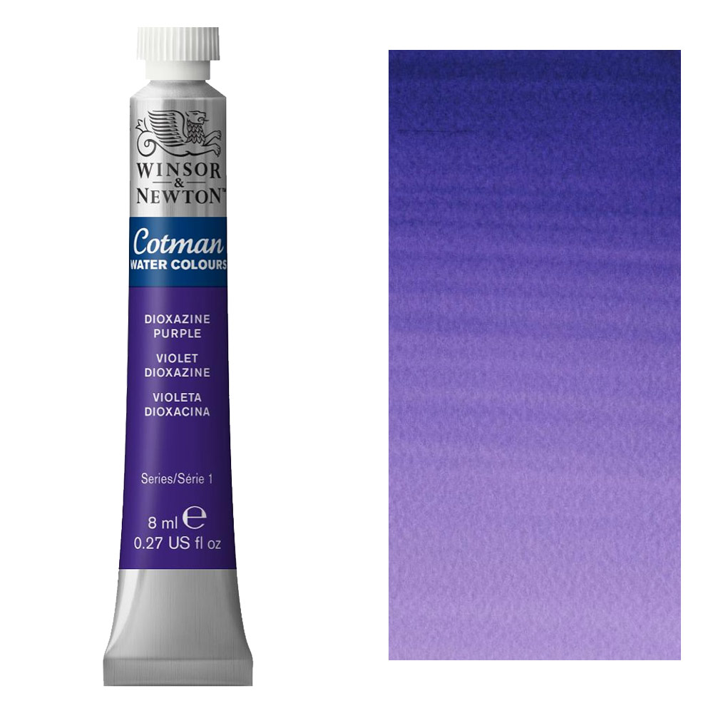 Winsor & Newton Cotman Watercolour 8ml Dioxazine Purple