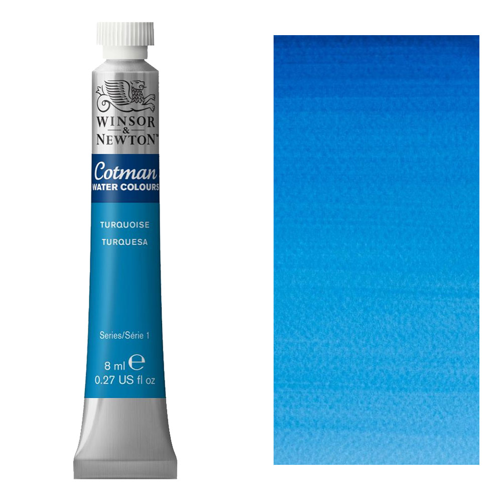 Winsor & Newton Cotman Watercolour 8ml Turquoise