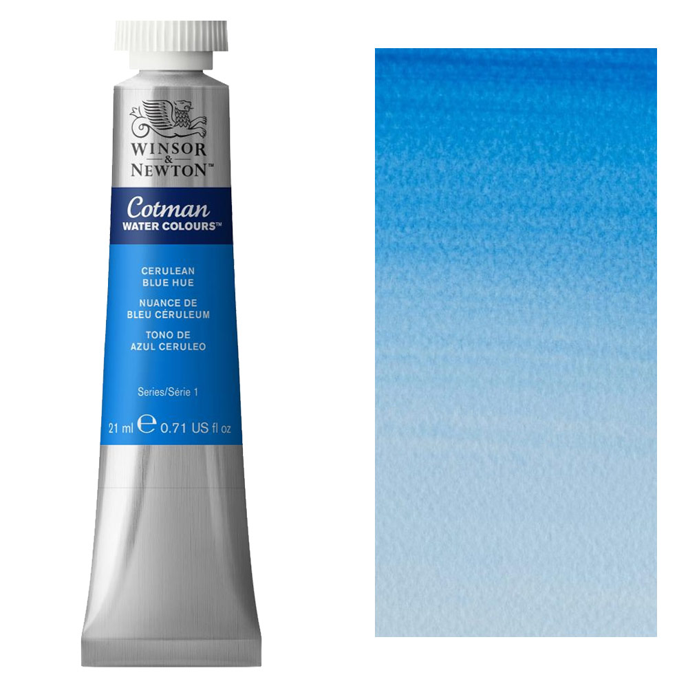 Winsor & Newton Cotman Watercolour 21ml Cerulean Blue Hue