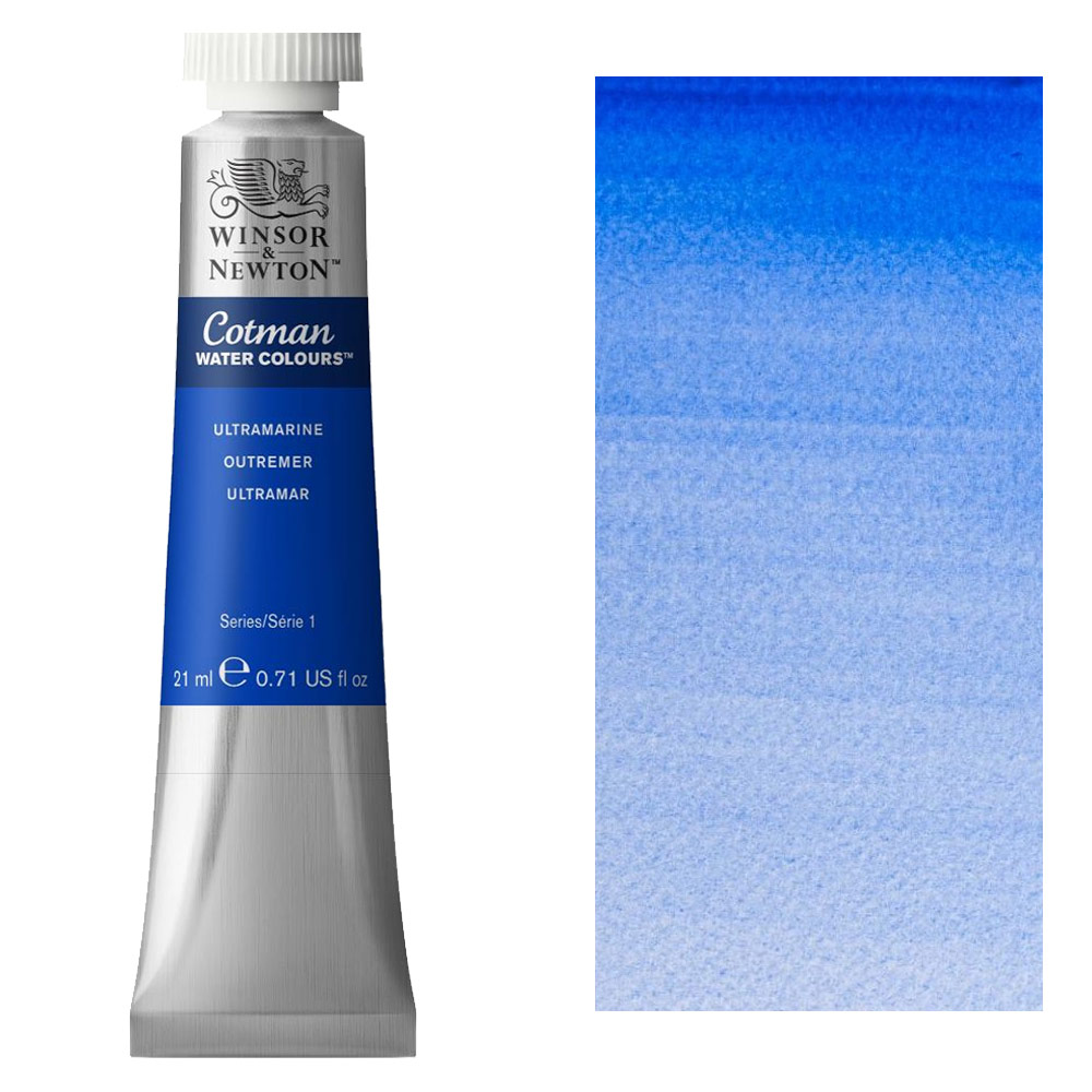 Winsor & Newton Cotman Watercolour 21ml Ultramarine Blue