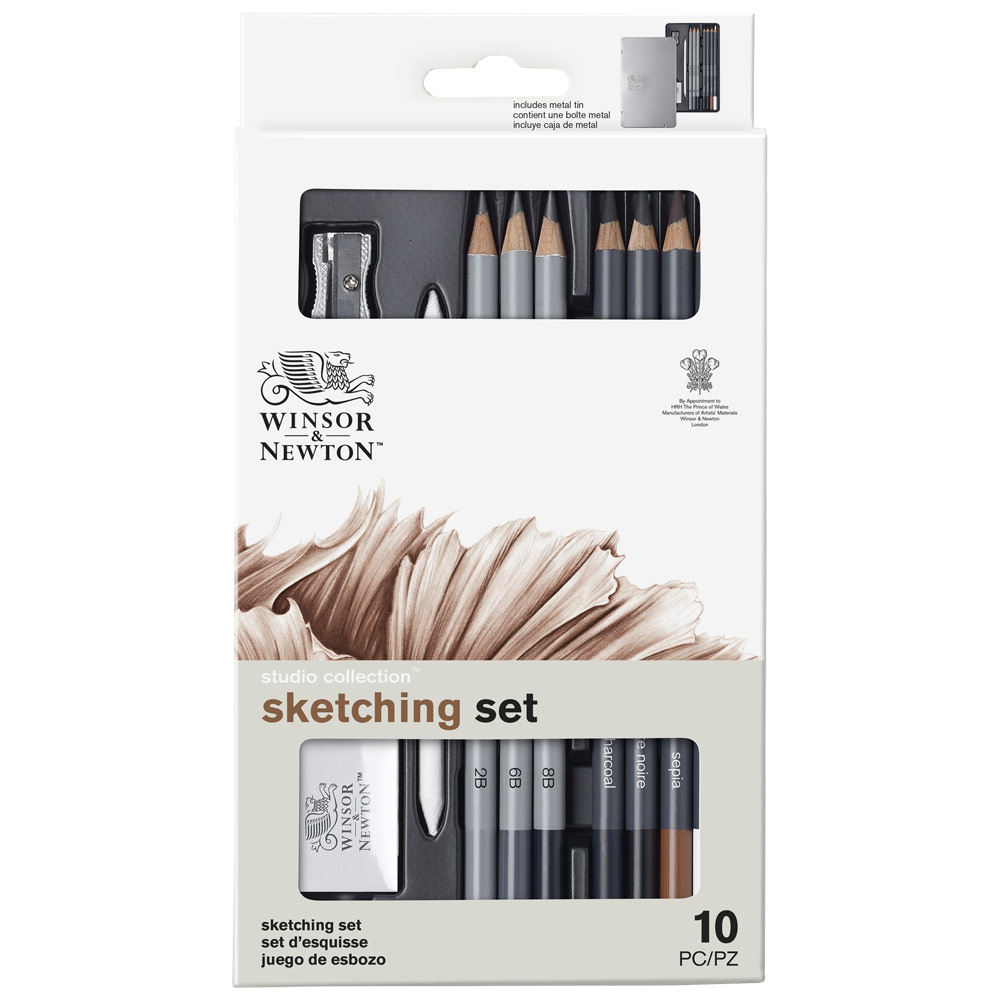 Winsor & Newton Studio Sketching Pencil 10 Set