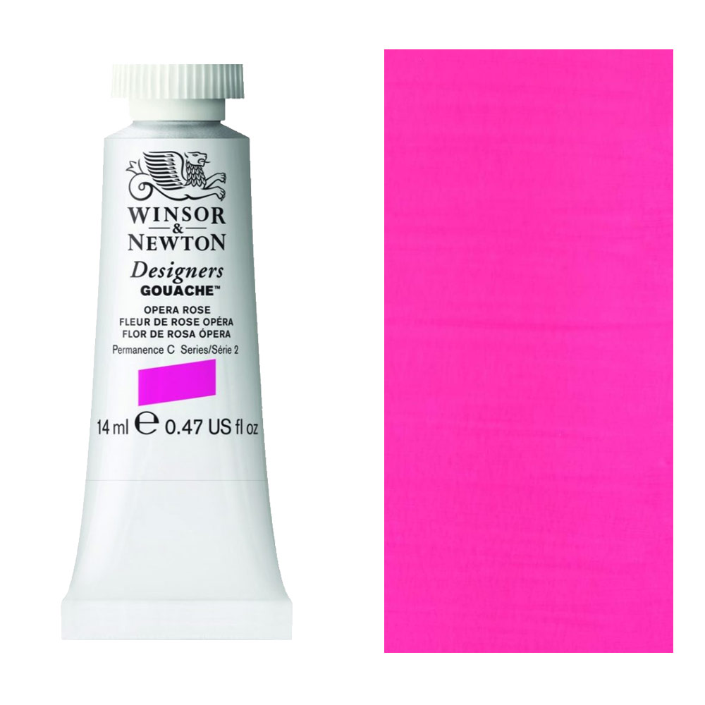 Winsor & Newton Designers' Gouache 14ml Opera Rose