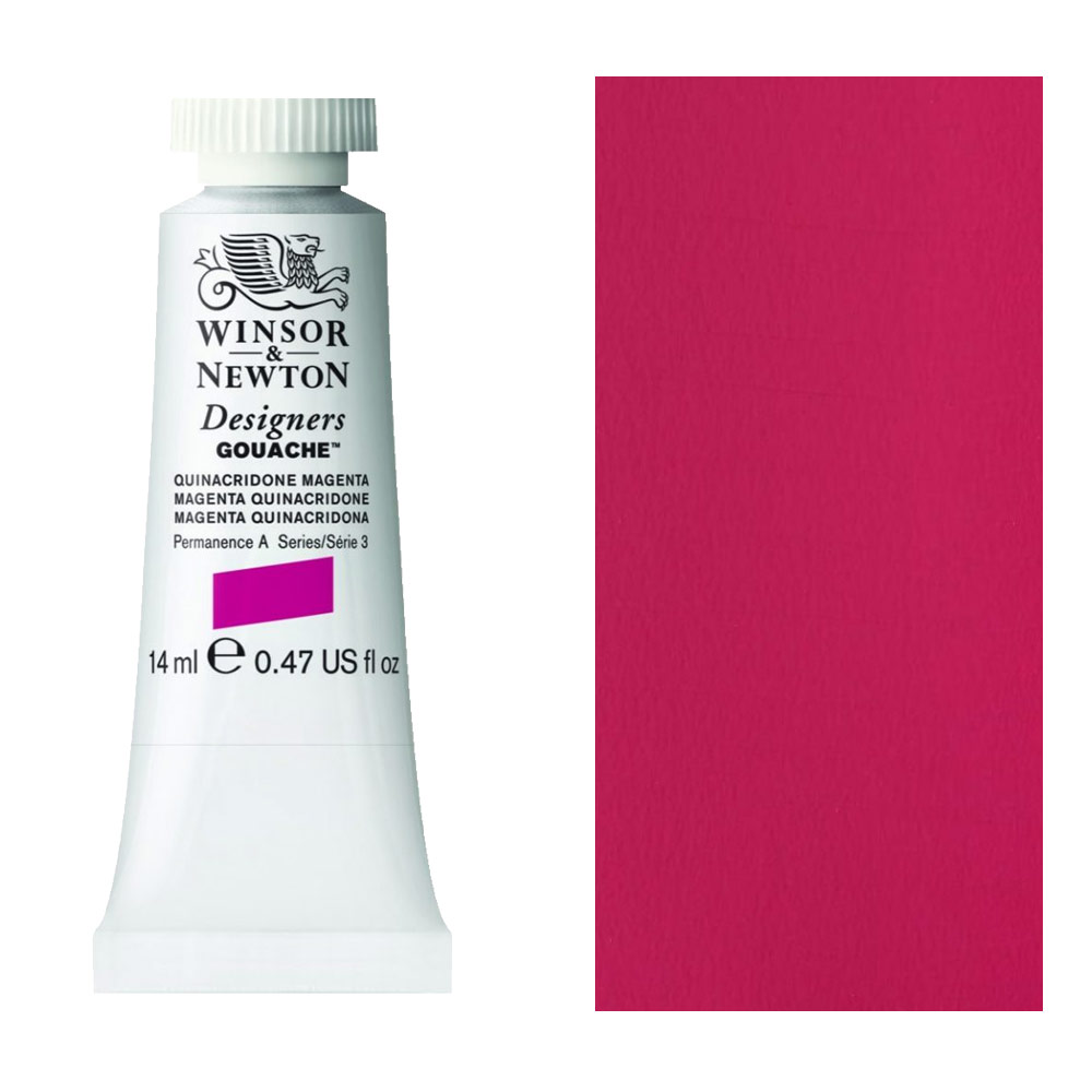 Winsor & Newton Designers' Gouache 14ml Quincridrone Magenta