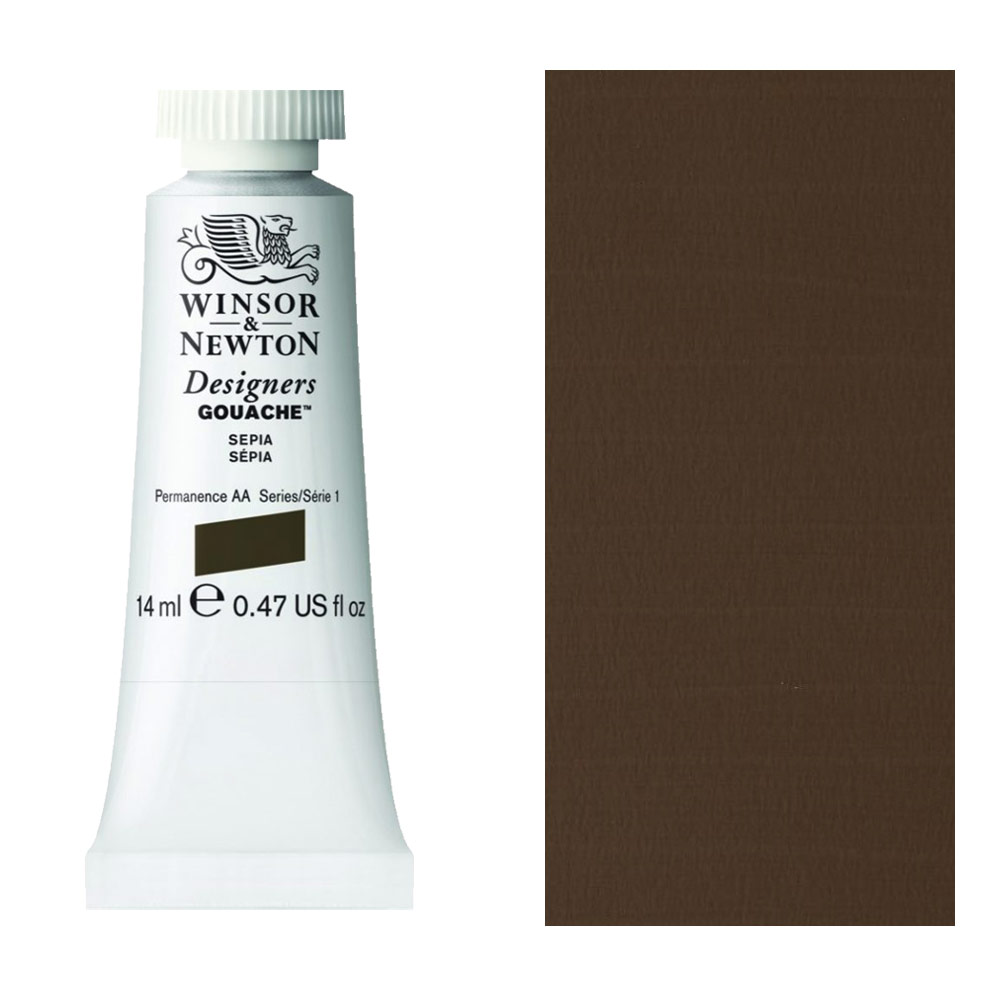 Winsor & Newton Designers' Gouache 14ml Sepia