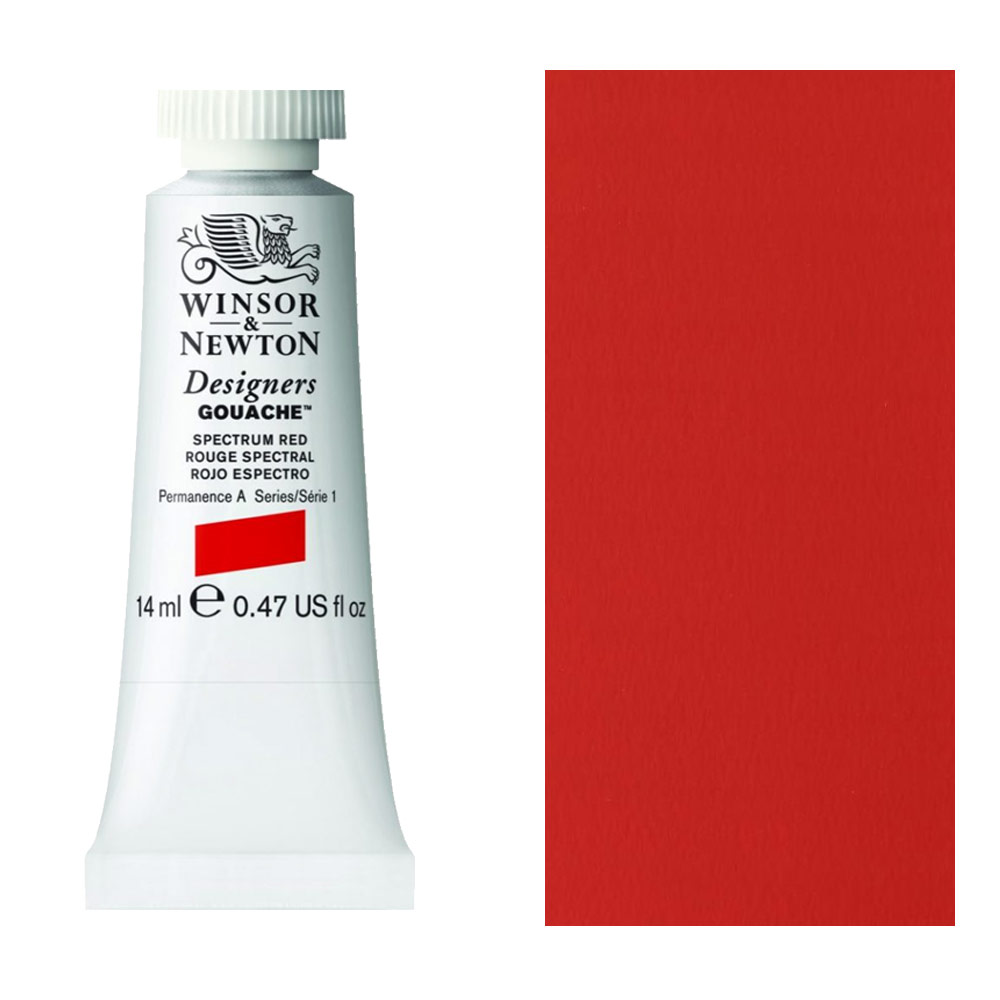 Winsor & Newton Designers Gouache - Spectrum Red 14 ml