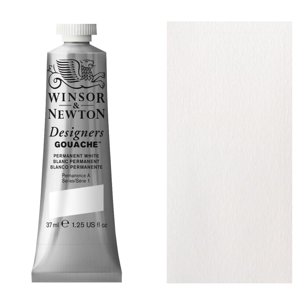 Winsor & Newton Designers' Gouache 37ml Permanent White