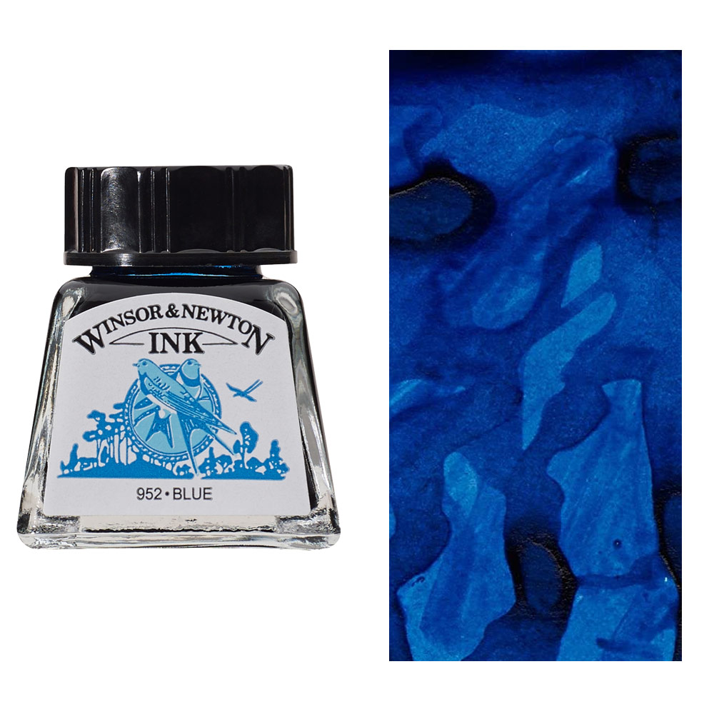 Winsor & Newton Drawing Ink 14ml Blue