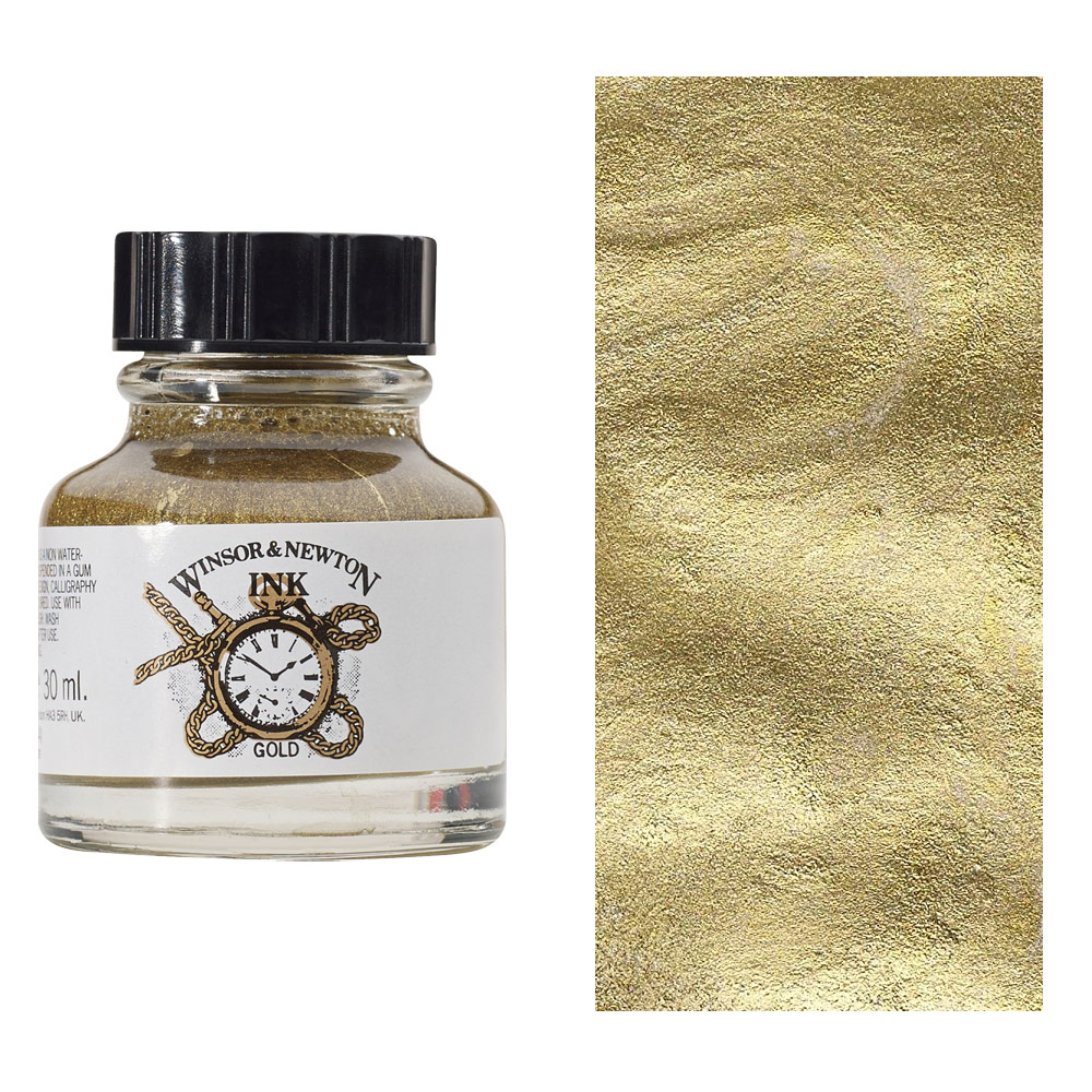 Winsor & Newton Gold Drawing Ink