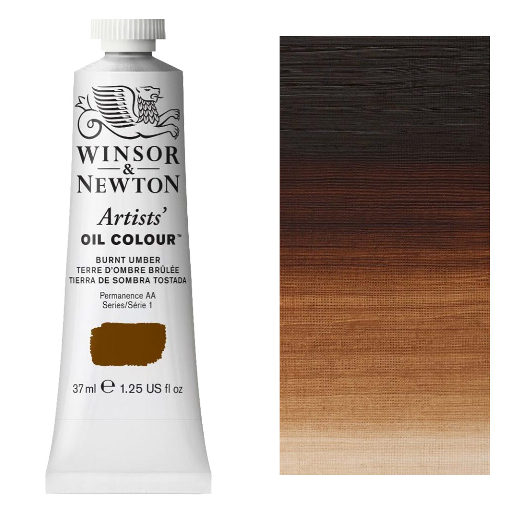Winsor & Newton Artists' Oil Colour 37ml Burnt Umber