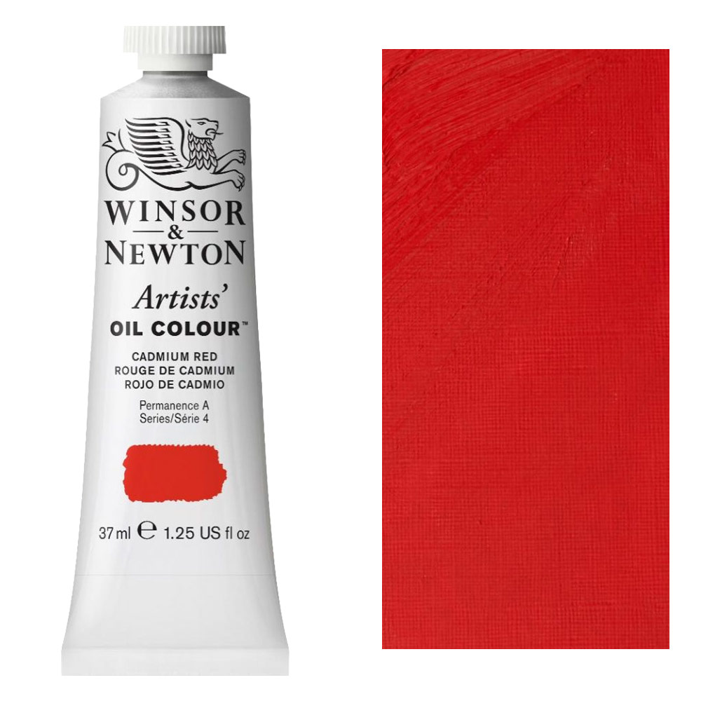 Winsor & Newton Artists' Oil Colour 37ml Cadmium Red