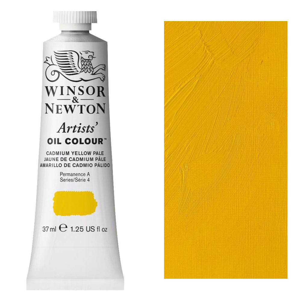 Winsor & Newton Artists' Oil Colour 37ml Cadmium Yellow Pale