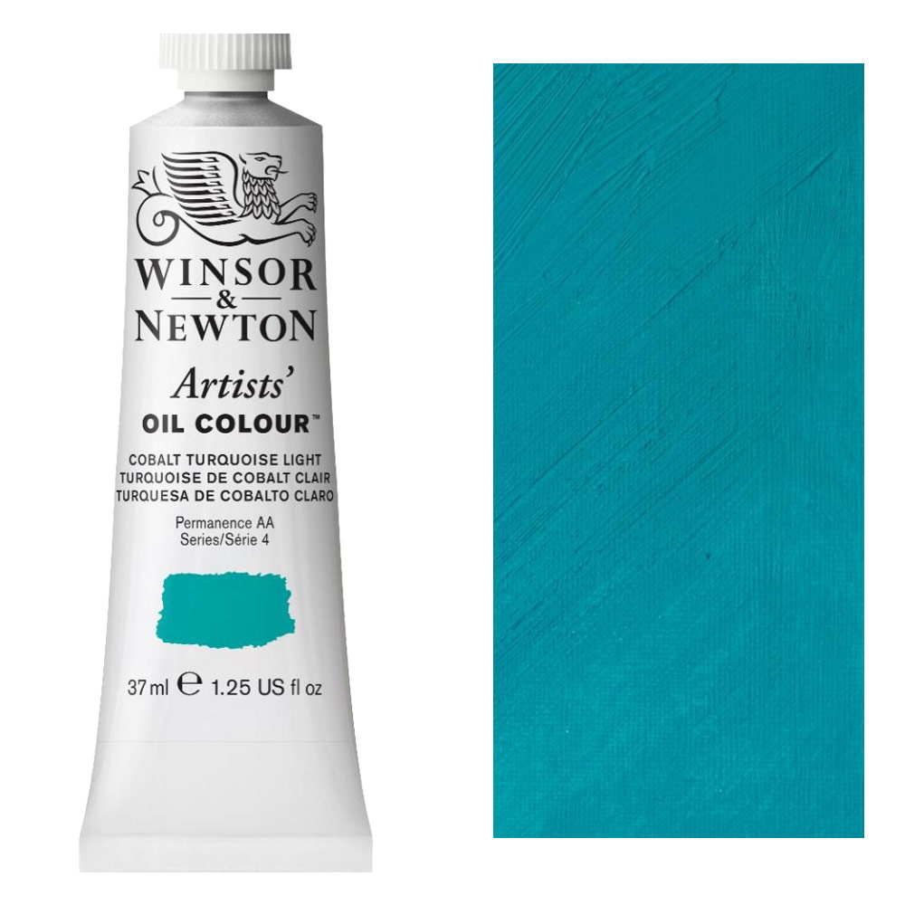 Winsor & Newton Artists' Oil Colour 37ml Cobalt Turquoise Light