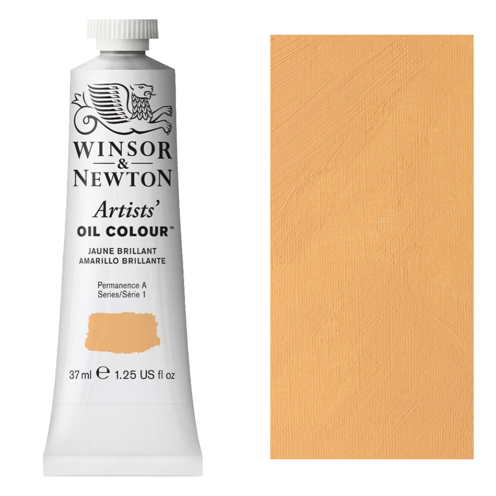 Winsor & Newton Artists' Oil Colour 37ml Jaune Brilliant