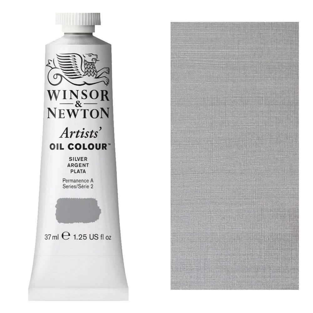 Winsor & Newton Artists' Oil Colour 37ml Silver