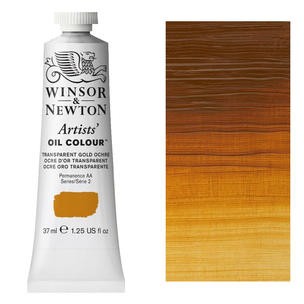 Winsor & Newton Artists' Oil Colour 37ml Transparent Gold Ochre