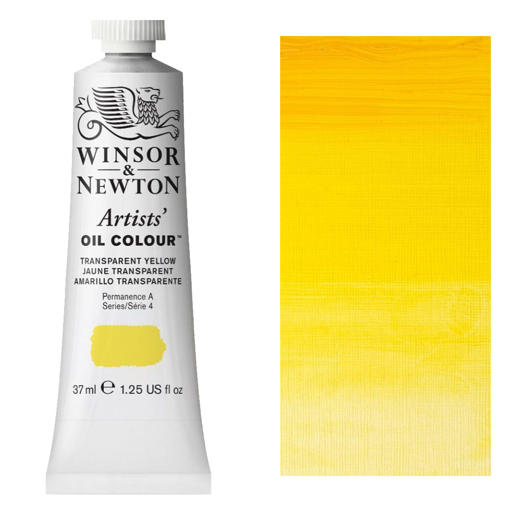 Winsor & Newton Artists' Oil Colour 37ml Transparent Yellow