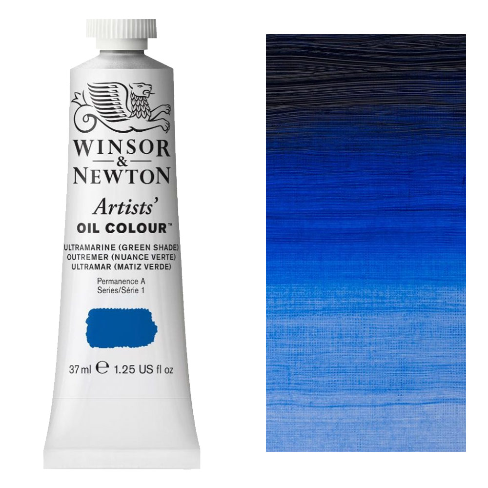 Winsor & Newton Artists' Oil Colour 37ml Ultramarine Blue (Green Shade)