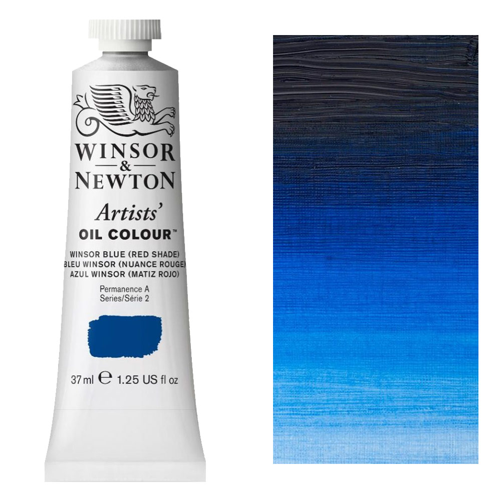 Winsor & Newton Artists' Oil Colour 37ml Winsor Blue (Red Shade)