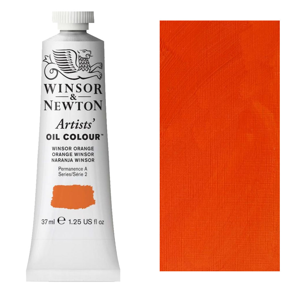 Winsor & Newton Artists' Oil Colour 37ml Winsor Orange