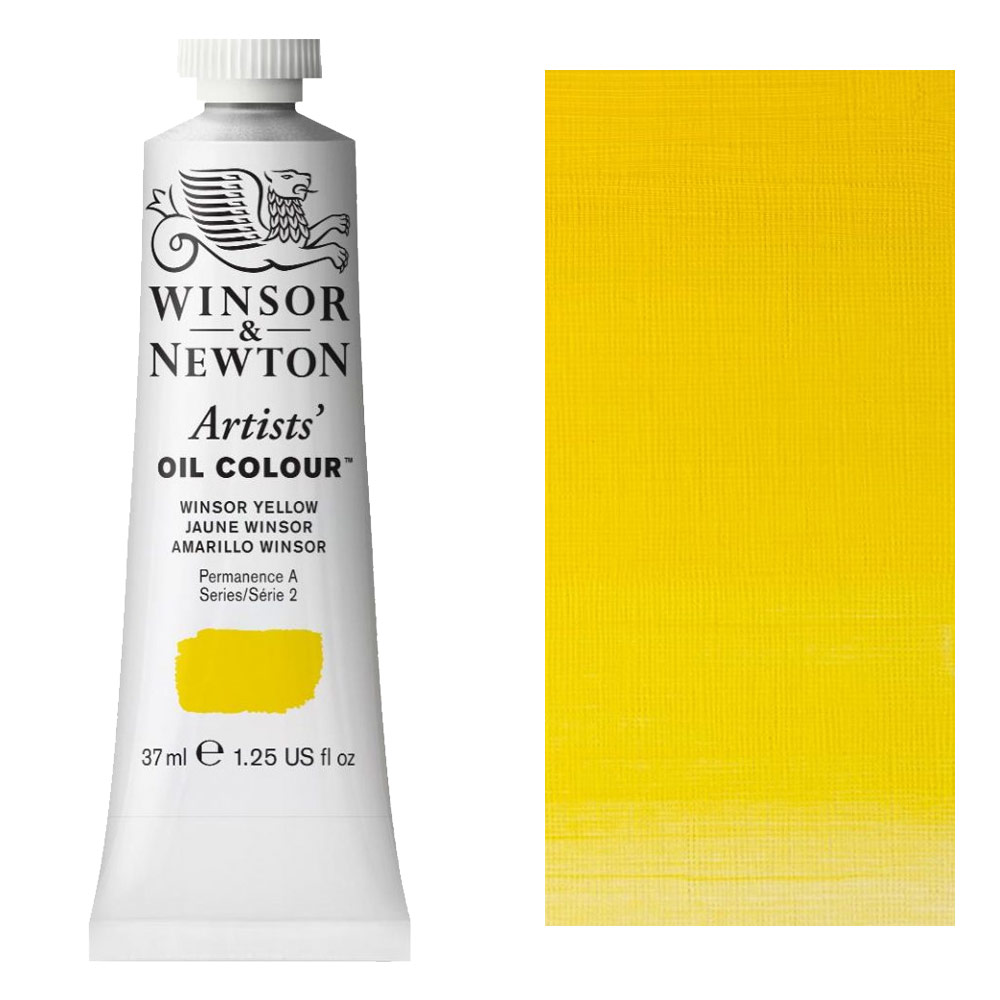 Winsor & Newton Artists' Oil Colour 37ml Winsor Yellow