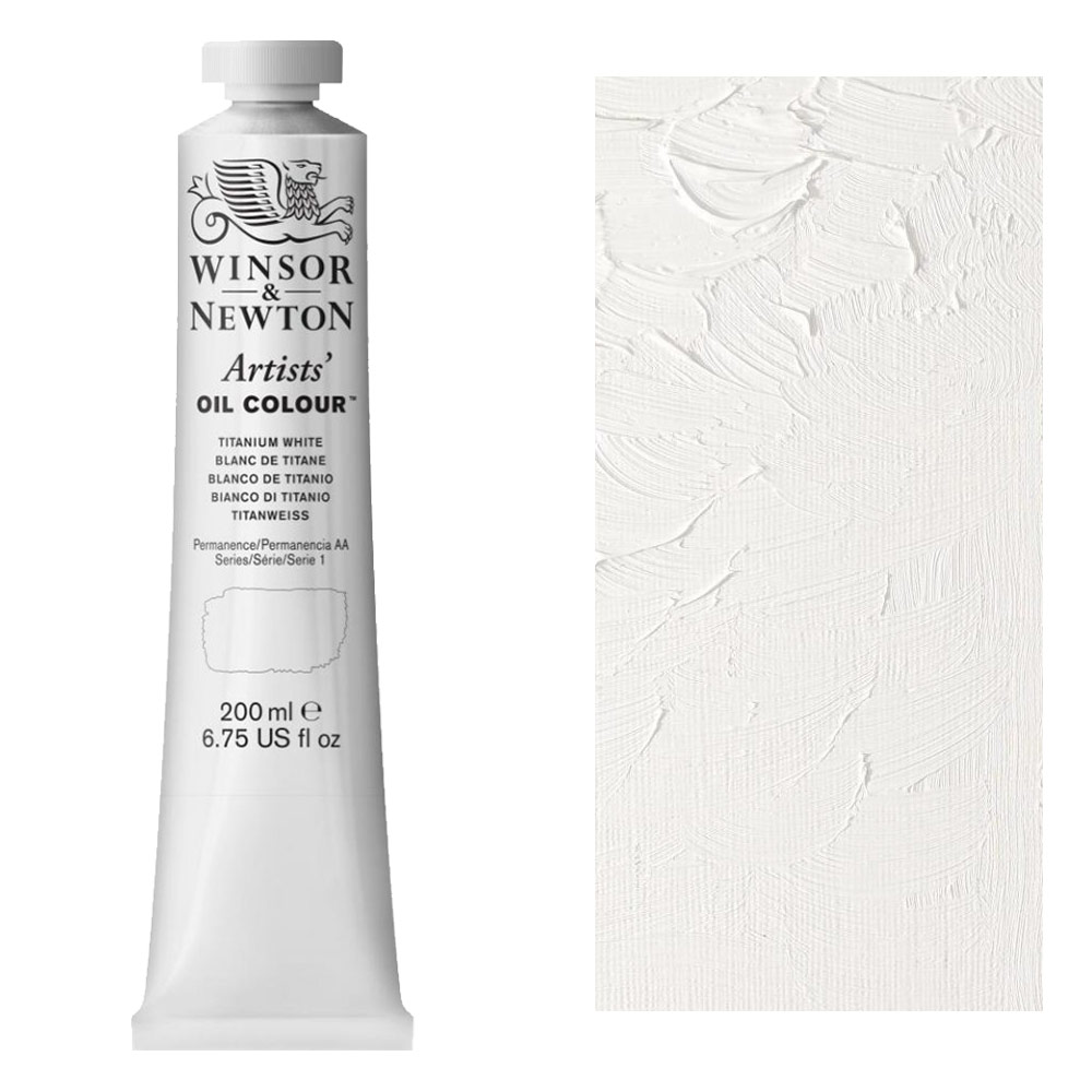 Winsor & Newton Artists' Oil Colour 200ml Titanium White