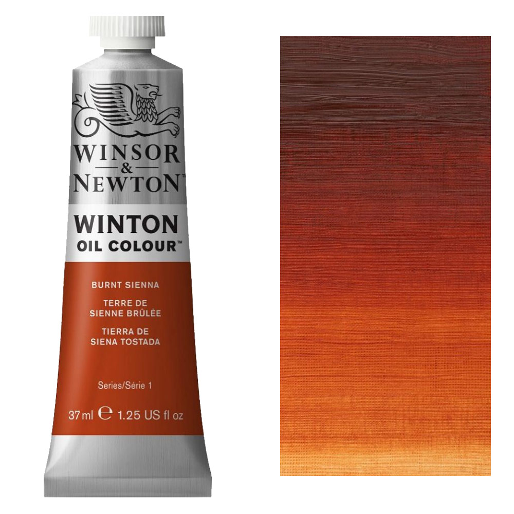 Winsor & Newton Winton Oil Colour 37ml Burnt Sienna