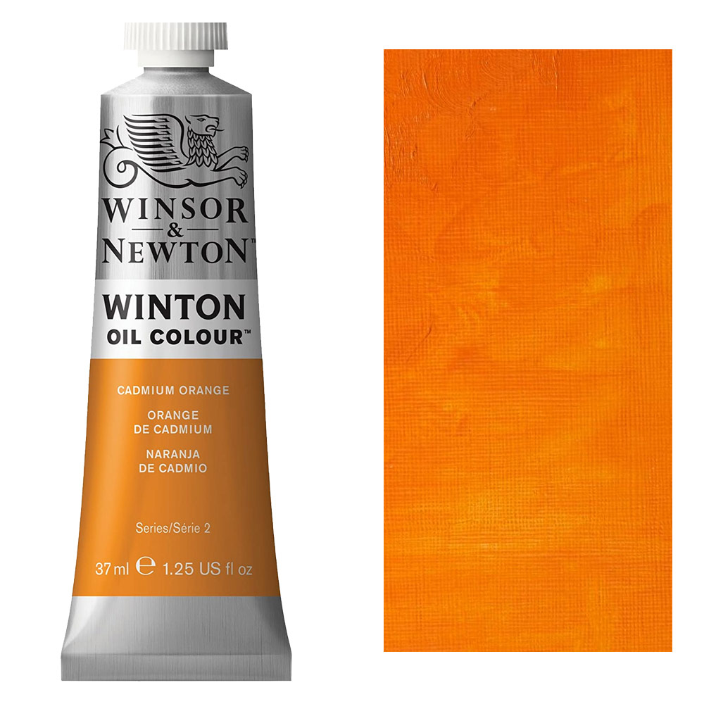 Winsor & Newton Winton Oil Colour 37ml Cadmium Orange