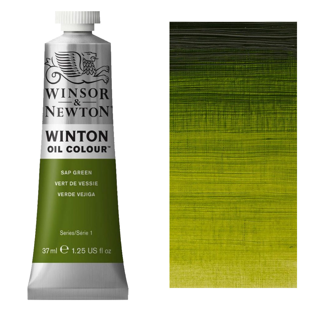 Winsor & Newton Winton Oil Colour 37ml Sap Green